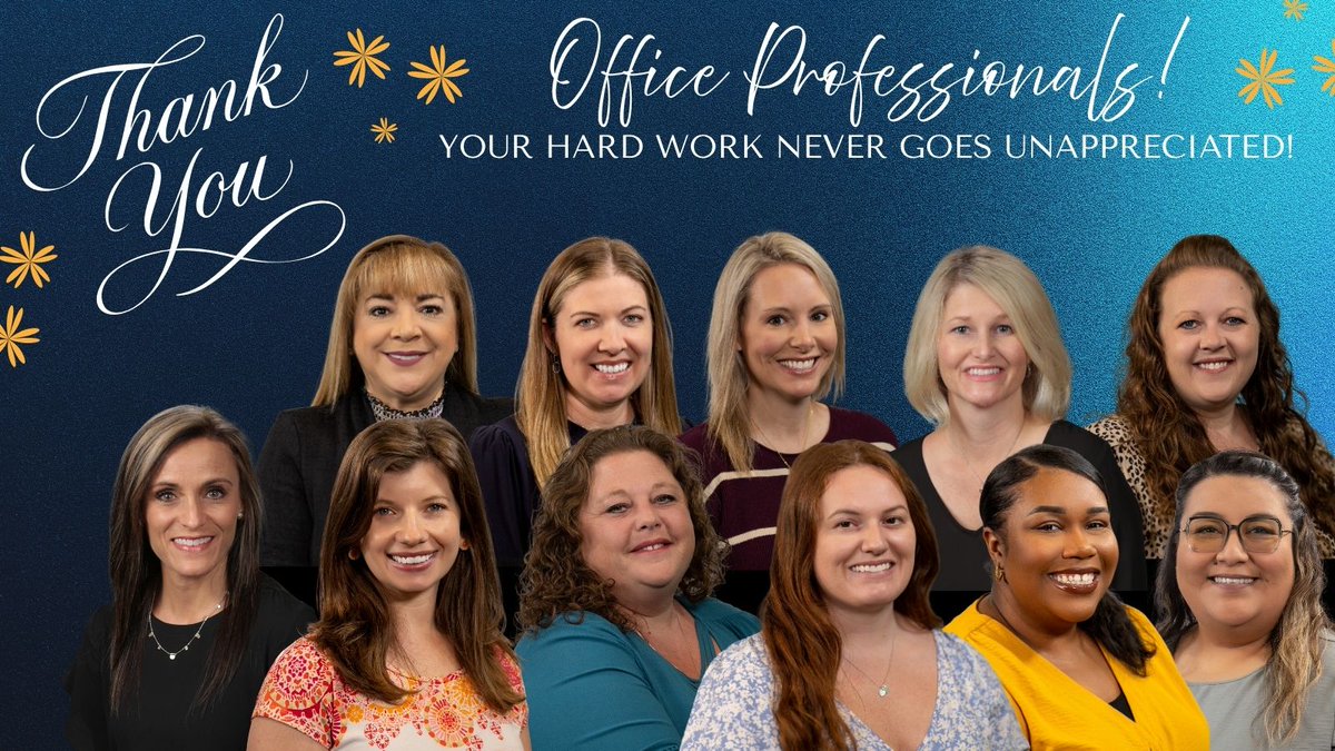 HumbleISD_PL's tweet image. ✨ Happy Administrative Professionals Day! We’re grateful for our incredible office professionals whose dedication, organization, and behind-the-scenes support keep everything running smoothly. Thank you for all you do!

#HumbleISD_TandL #FocusOnTheGood