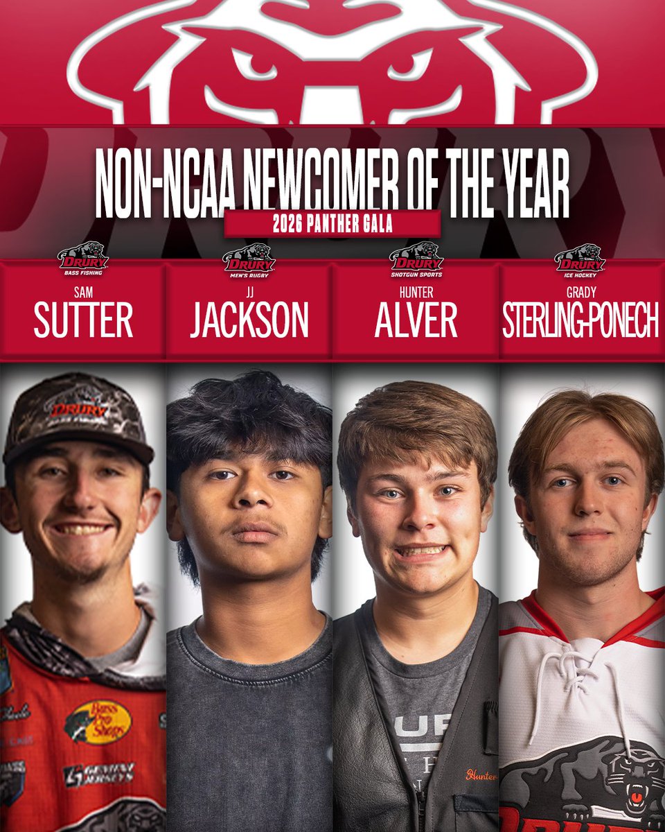 ⭐️ The finalists for Newcomer of the Year ⭐️ 

#OneDrury