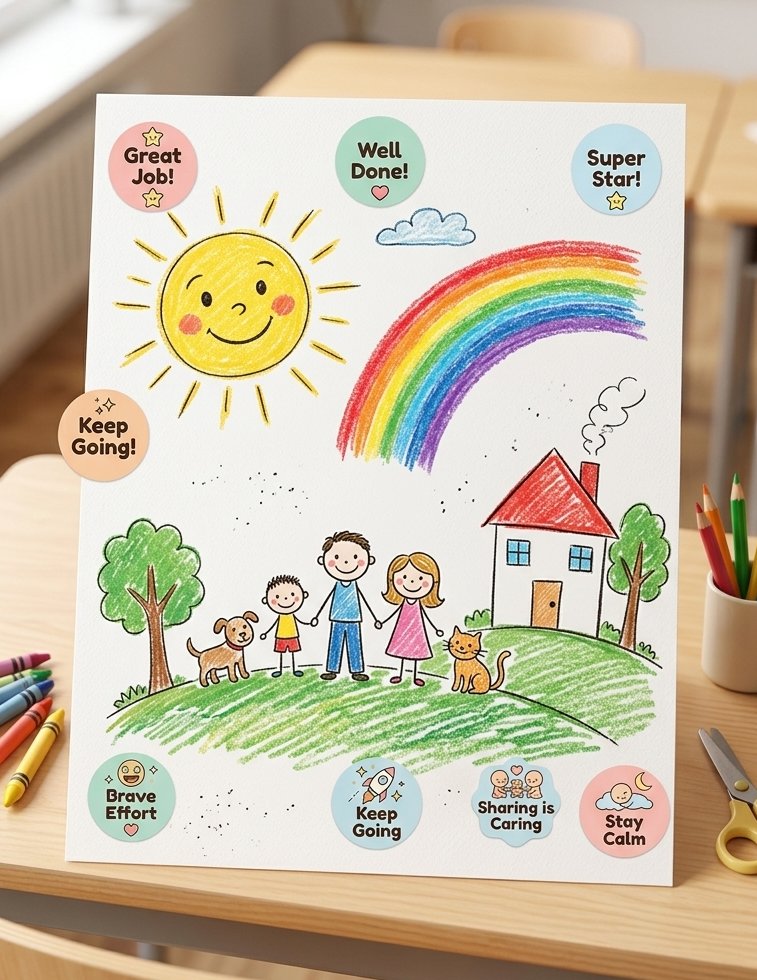 MishalDsouza2's tweet image. Celebrating hard work and kindness in the classroom! 🌟 Our students are earning well-deserved reward stickers today.
payhip.com/b/auSbw

 #classroomsuccess #positiveeducation #celebratelearning #kindnessmatters #teacherrewardstickers, #rewardstickers, #classroomideas