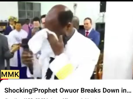 fear_wisdom's tweet image. #BigShame #Shame as Prophet cries uncontrollably after he is mimicked by a woman  #RepentanceAwakening