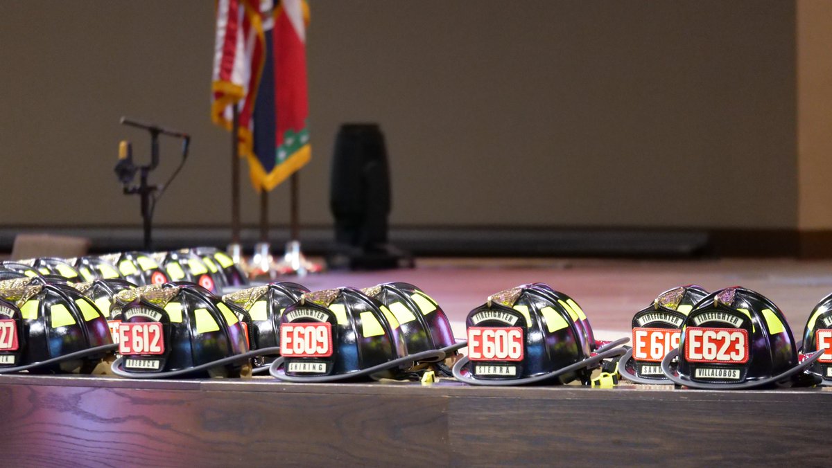LoudounFire's tweet photo. On Friday, April 17, 2026, we had the honor of celebrating 33 Firefighter/Emergency Medical Technicians (EMT) who graduated from #LCFR 48th &amp; 49th recruit classes in an official ceremony at Cornerstone Chapel in Leesburg. DETAILS📸: https://t.co/8hD5xUHyRf https://t.co/T6jLaCdTax
