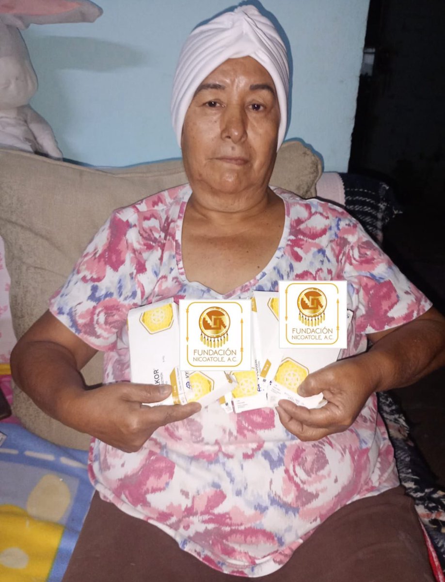 supernicoatole's tweet photo. Guillermina no está sola, ya le hicimos llegar su tratamiento. Miles de gracias 🙏🏻 por ayudarnos a que ella pueda continuar #hagamoscosaschidas #TeamNicoatole https://t.co/dO9SyeRvc6