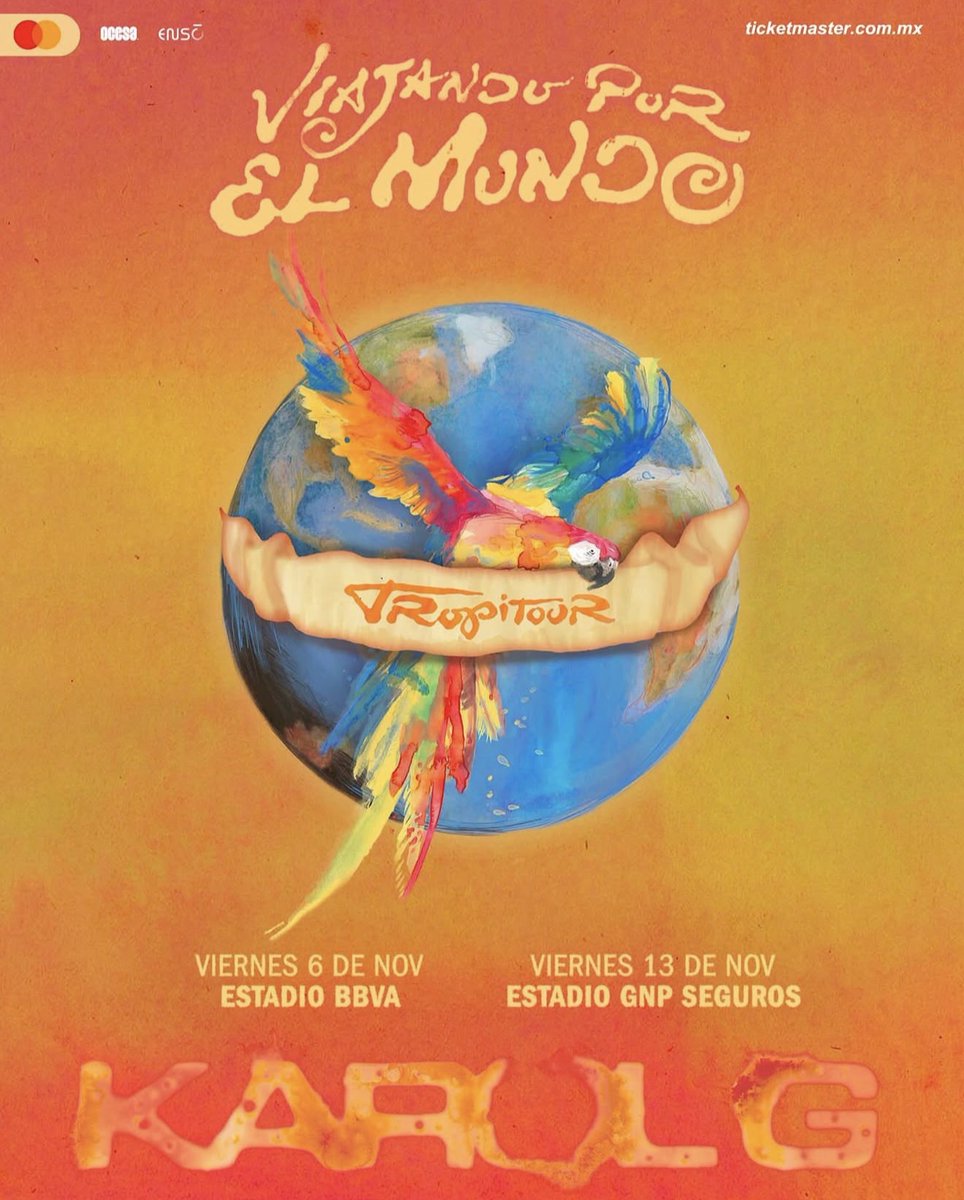 lineup_loyalty's tweet photo. La Bichota❤️‍🔥 Viajando por el mundo Tropitour🌴

Prepárate para uno de los shows más grandes del año. Consigue tus boletos con Puntos LineUp en: https://t.co/YB4CScxGvW

#karolg #tropitour #lineuployalty #lineupbanamex #programadelealtad https://t.co/cFrR3Fi80s