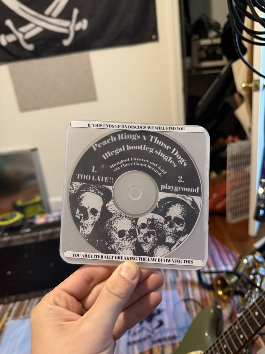ThoseDogsBand's tweet photo. Bringing some of these on the Peach Rings tour. If you want an early illegal exclusive listen to some of our new stuff you should come get one. https://t.co/BUEsnqiOwq