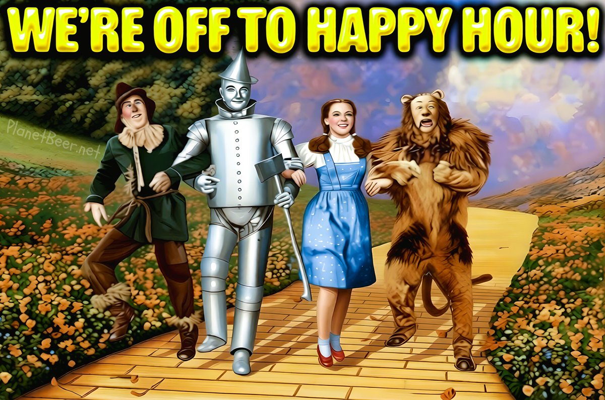 PLANETBEER1's tweet image. OFF WE GO!!!! 🕔🍺😁  #TGIF #HappyHour #Beer
