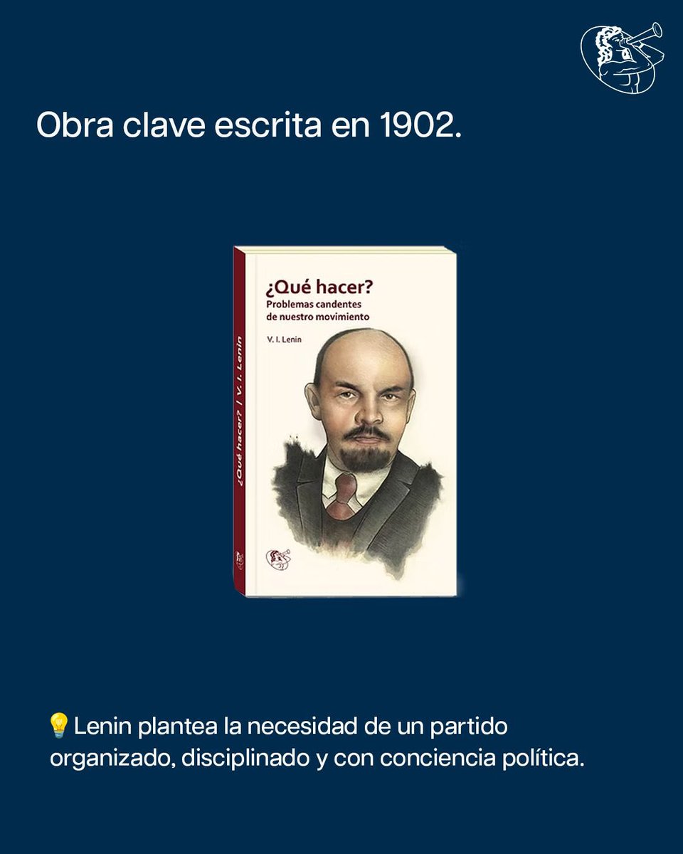 🐦 Hoy aniversario luctuoso de Lenin. Tres lecturas imprescindibles:

• Los fundamentos del leninismo (Stalin)
• ¿Qué hacer? (Lenin)
• Cómo estudiaban Marx, Engels y Lenin (Glasser)

Leer es honrar. 📚⚡

#LeninVive #LeerEsLuchar