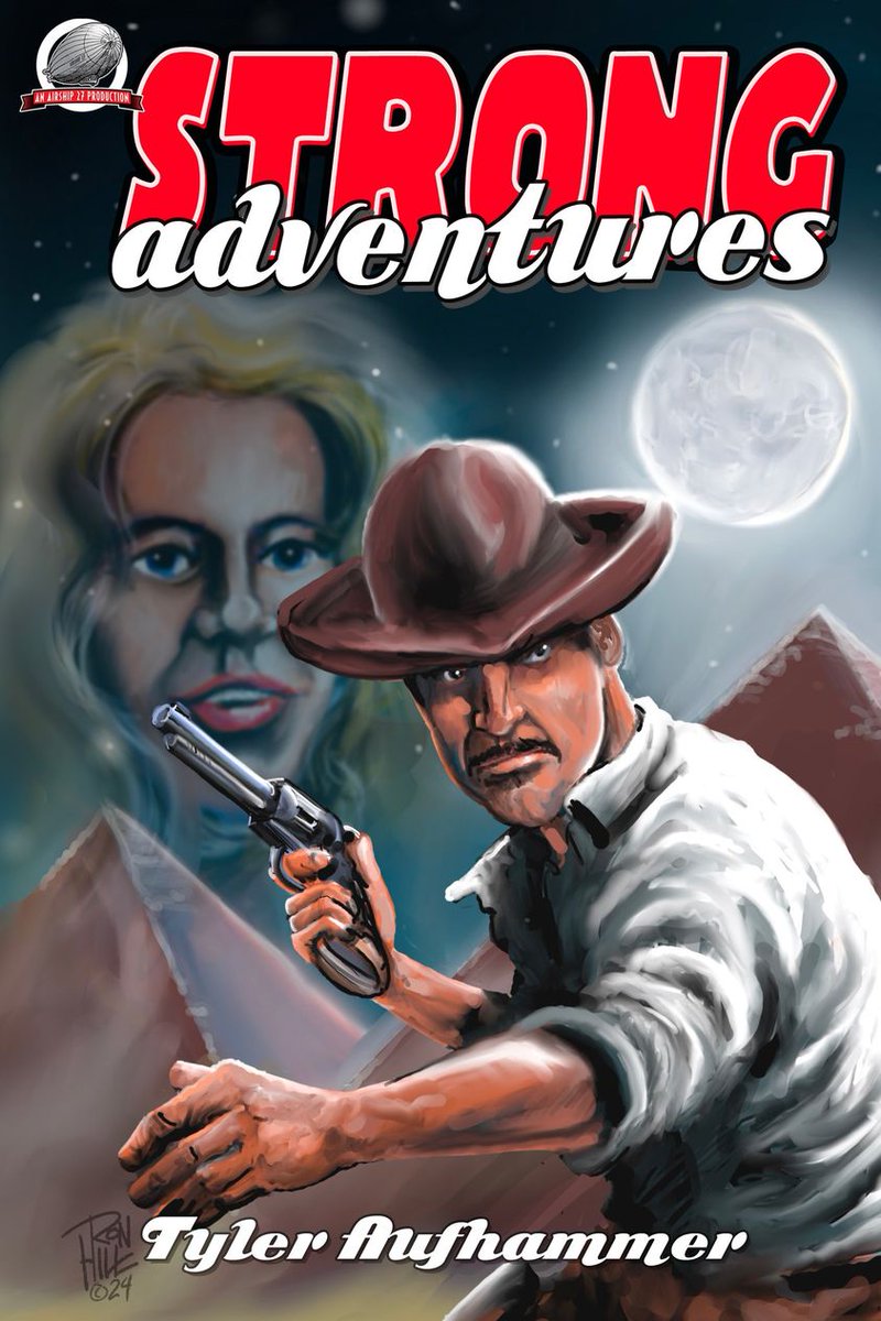 AirshipCaptainM's tweet image. Tyler Auffhammer is author on Airship 27s “Strong Adventures”.  Strong is pitted against the ancient Cult of Alkubra. #adventure #pulp. In #paperback, #audio or #ebook #action #thrillpacked at:  robmdavis.com/Airship27Hanga… #pulpmagazine #hero
