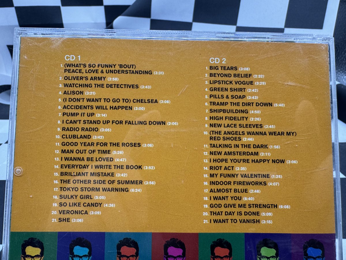 WilliamJGraham's tweet image. Check out The Very Best of Elvis Costello (CD, Apr-2001, 2 Discs, Rhino Records) ebay.us/m/YGYPXW #eBay via @eBay 
The Very Best of Elvis Costello is a 2-disc CD set released in April 2001 by Rhino Records. This compilation album features mint condition discs in a standard