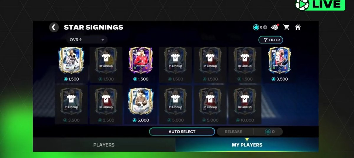 FCMLEO_'s tweet photo. After TOTS stream..
450 phase 2 = 6750 shards,
while 117 OVR = 1500 Shards
So YOU MUST KEEP UR PHASE TOKENS if u want 118-120 OVRs if u don't, use 50% exg. FAST
AND, we should expect a trick from ea that Pervious 117 cards will be lower(in release for shards)than 117 TOTS cards🤷 https://t.co/NdllUL8OsS
