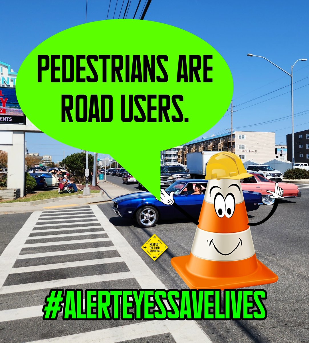 ridesafedp's tweet photo. Train your brain to be aware of ALL road users.#SafetyFirst #walksmart #liveloveLOOK https://t.co/7UcPapb8Un