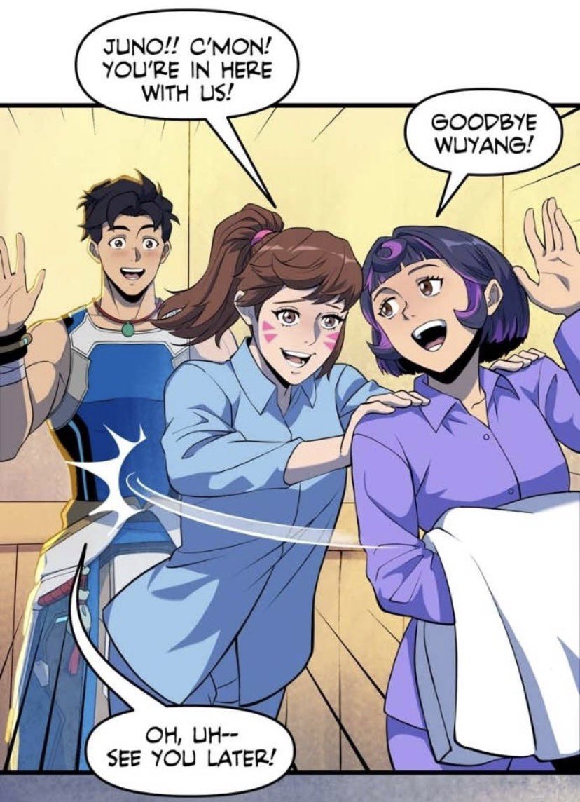 LaughinqStock's tweet image. WAKEEE UPPP MILKYWAVE NATIOOONN #overwatch #juno #wuyang