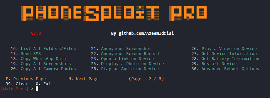 CSecuritys's tweet image. PhoneSploit with Metasploit integration.
An all-in-one hacking tool written in Python to remotely exploit Android devices using ADB (Android Debug Bridge) and Metasploit-Framework.

github.com/AzeemIdrisi/Ph…

#CyberSecurity #PhysicalSecurity #NetworkSecurity