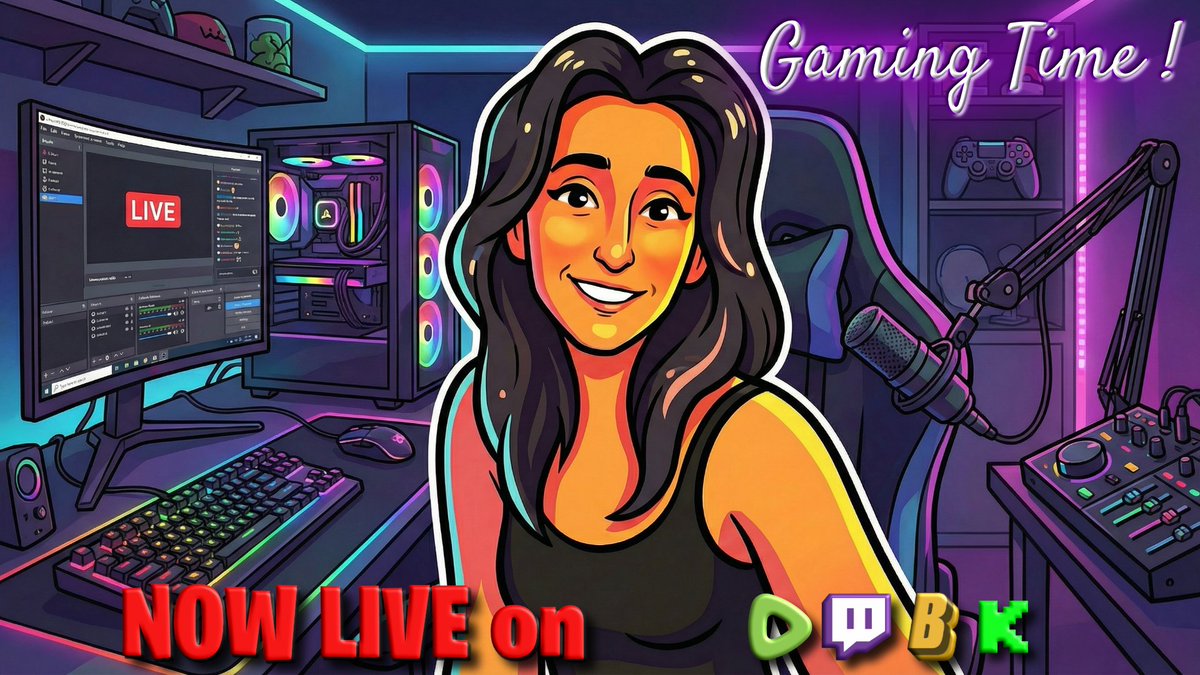 Deafgamergirl's tweet image. Gaming Time!
Live on @blaze_stream , @twitch,  @rumblevideo 
@GamingOnRumble @MasteringRumble 
Links in replies 👇
#zelena #twitch #Rumble #twitchstreamer #YouTube