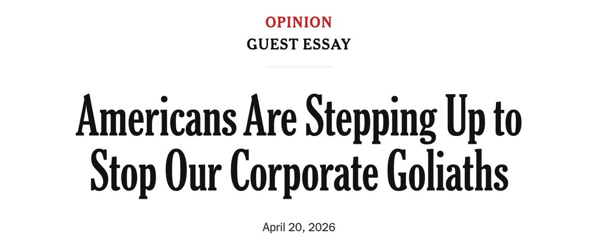 CntrLawEconomy's tweet photo. 1. Last week, a jury found that Live Nation and Ticketmaster illegally monopolized the live music industry after the Trump DOJ had agreed to a paltry settlement. For @NYTOpinion, Lina Khan and Doha Mekki share how everyday Americans and state enforcers are delivering justice and holding powerful corporations accountable.