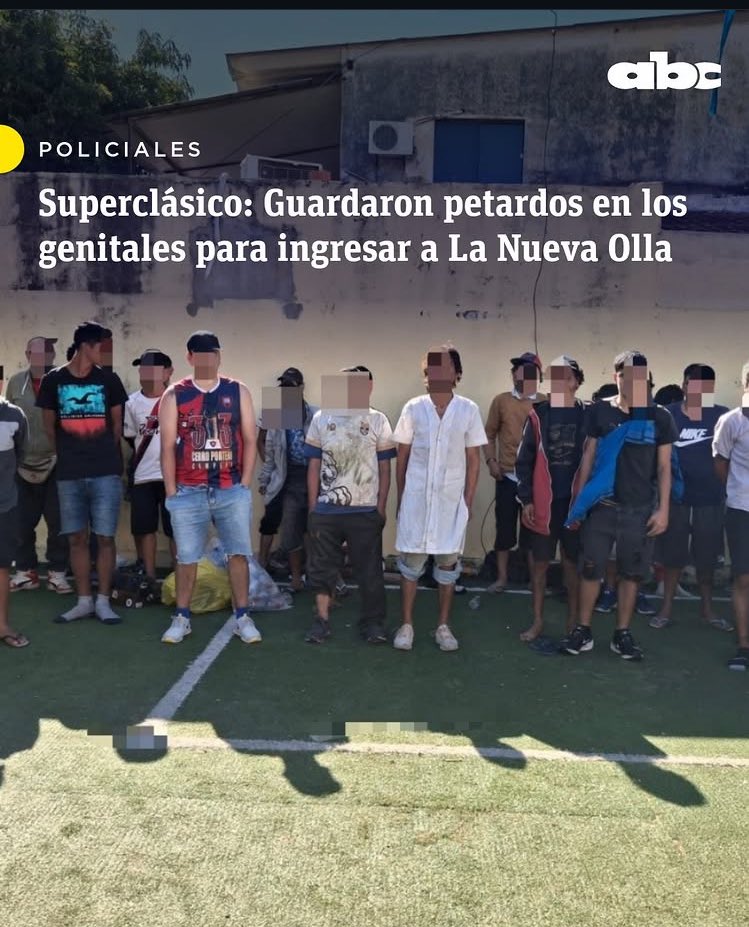 Todos nos preguntamos como hicieron para ingresar los cebollones en gradería norte.

Esto sucedía el clásico pasado en la olla cuando Olimpia ganó 1 a 0 con gol de Richard Ortiz.