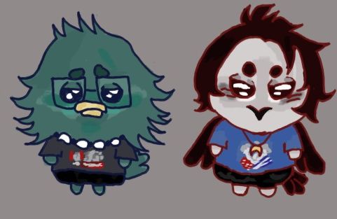 esposodefloyd20's tweet photo. @JulietteAwu Wuenas 🦖✨ 
Soy jujuz ,  ahora estoy haciendo unos chibis tipo chikawa de animalitos, fan arts y más 
@MyLordShen  es mi bro 
Espero que te guste mi arte https://t.co/0v0INVaBT2