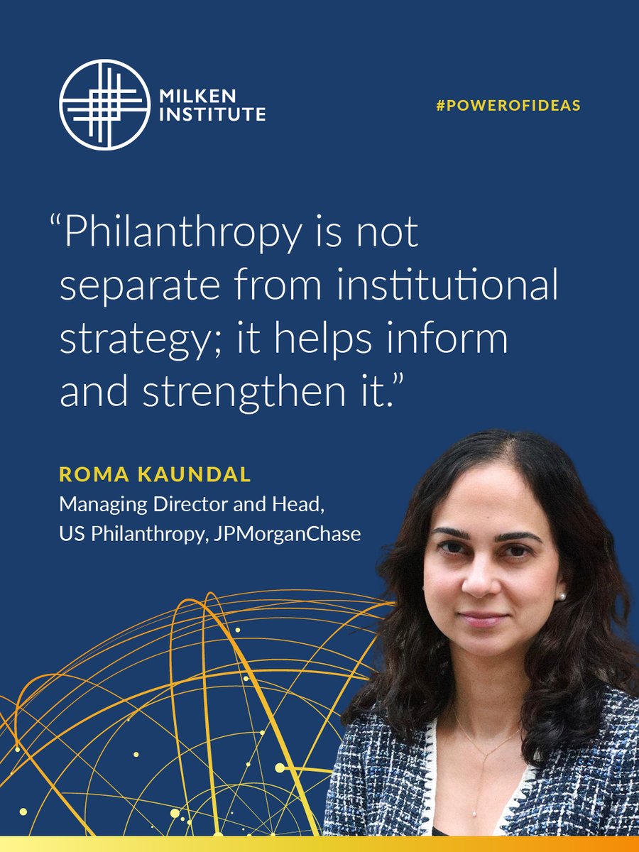 MilkenInstitute's tweet image. This year’s #PowerOfIdeas #MIGlobal collection features insights on leading in a new era, from the future of food to strong new leadership to resilient global health systems.

Click through the graphics for highlights from this third group of thought leaders, visionaries, and