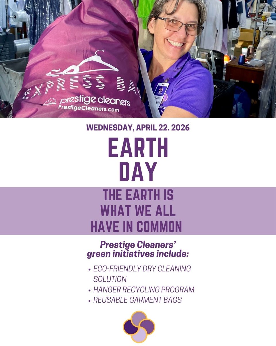 We’ve been doing “green” since before it was a trend.

Eco-friendly cleaning ✔️
Hanger recycling ✔️
Less waste, your way ✔️

Just how we do things at Prestige Cleaners. 

#EarthDay #Scottsdale #EcoFriendly #SmallBusiness