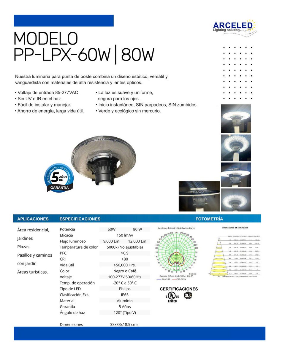 arceiluminled's tweet image. 💡 Modelo: PP-LPX
🔅 Potencia: 60|80W
👉 Aplicación: Áreas residenciales, jardines, plazas, pasillos y caminos con jardín, áreas turísticas.

Cotiza con nosotros: 
3327993806 / 3315837691

#iluminación #luminaria #led @seguidores @todos @destacar