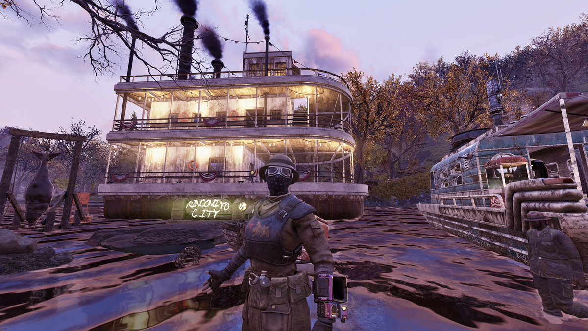 tornay1994's tweet image. Buena tarde por Appalachia como siempre🎮😍
Buen barco me encontré en mi Camp😏

#Fallout76 #Bethesda #PC #Steam