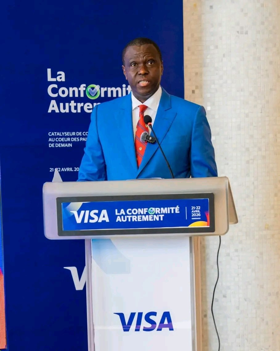 EphremNsunda's tweet photo. Le Gouverneur André Wameso a lancé avec VISA une formation sur “la conformité autrement” pour renforcer l’intégrité du système financier et accompagner la sortie de la RDC de la liste grise du GAFI. À mon humble avis, une étape clé vers la modernisation. 

✍️ Ephrem NSUNDA https://t.co/uDlPfNHSxU