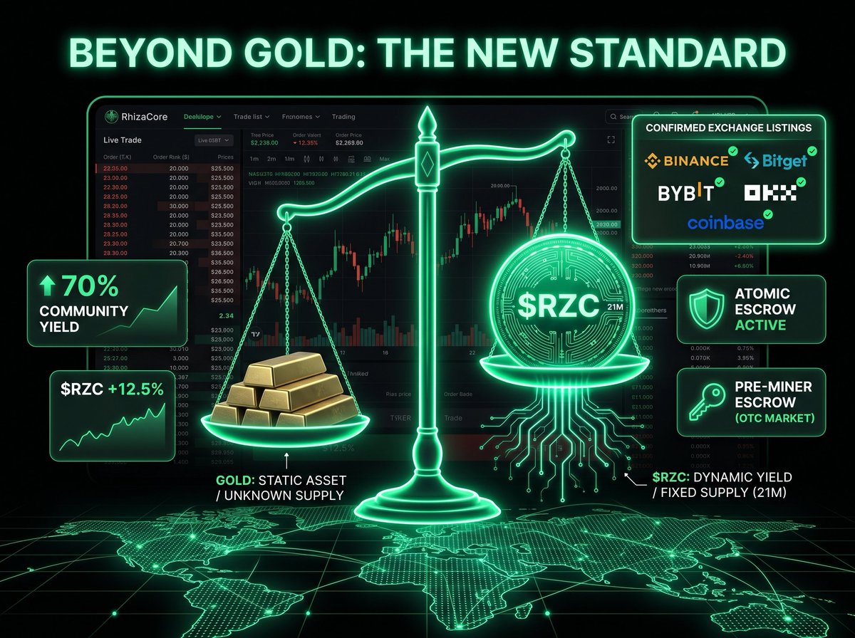 RhizaCore's tweet photo. The only people who have it are the early believers.
Understand the gravity of the asset in your wallet. Secure your non-custodial vaults, verify your exchange accounts, and prepare for the global expansion of the 21 Million Standard.
https://t.co/bpnUjPmsix https://t.co/JeGAHSY1ON