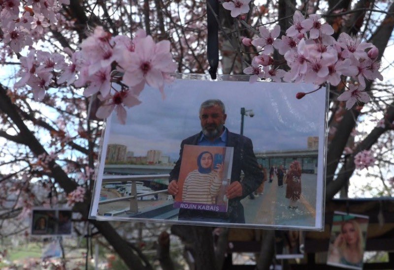 “Gülistan” ismi verilen ağaca, kayıp kadınların fotoğrafları asıldı dersimekspres.com/haber/gulistan… Dersim’de bir grup sanatçı, eğitimci ve yazar, Gülistan Doku olayına ilişkin basın açıklaması gerçekleştirdi.
#GülistanDokuNerede
#RojinKabaişİçinAdalet