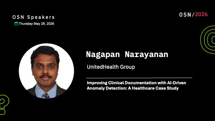 Thank you, Nagapan Narayanan, from UnitedHealth Group, for speaking at #osn2026 #learnshareconnect buff.ly/rC4Os9y