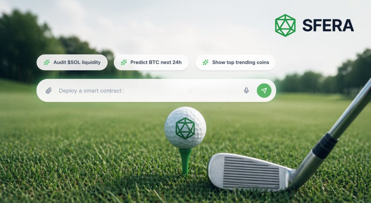 Sfera_Analysis's tweet photo. Define your entry.
Let SFERA do the rest.
#SFERA #AI #Web3 #CryptoAI #DeFi #TradingTools #Onchain #SmartExecution https://t.co/DOyHuoWbJM