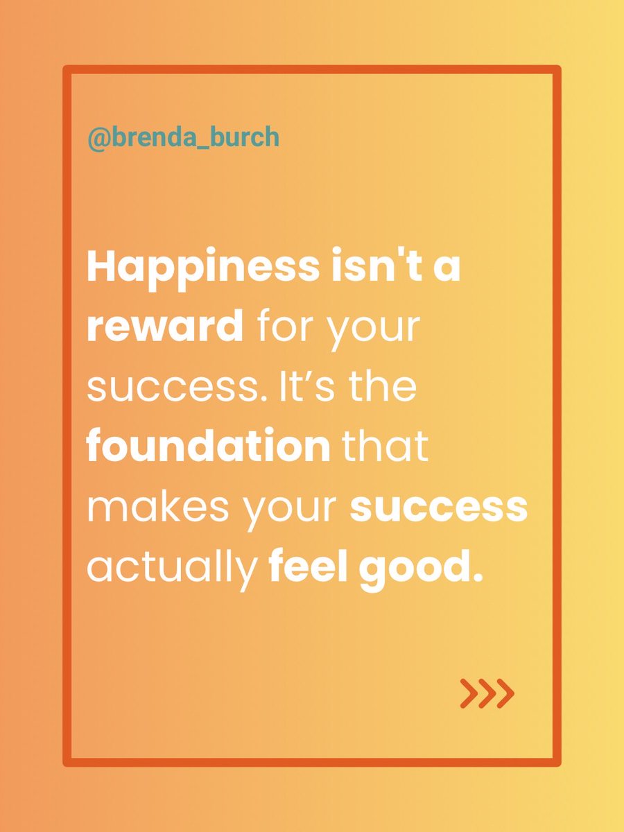 Brenda_Burch's tweet photo. Achievement + Hustle does NOT = Happiness. Instead, I’ve learned Internal Peace + Aligned Action = True Success
#innerpeace #alignedliving #truesuccess #happinessforthewin https://t.co/BE4KmHZZxG