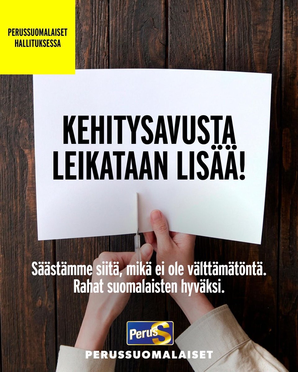 Perussuomalaiset tweet media