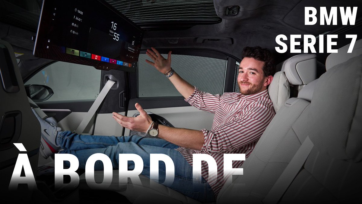 dmeance's tweet image. Un CINEMA SUR ROUES ! La BMW Série 7 fait peau neuve ! youtu.be/9Rl_1C3gSu8?si… via @YouTube @AutoPlusMag 
@BMWGroupFrance @BMW #BMW #Serie7 #BMW7 #BMWSerie7 #i7 #BMWi7 #Grande #Berline #Electrique #Présentation #Restylage #VoitureElectrique #BEV #EV #VE