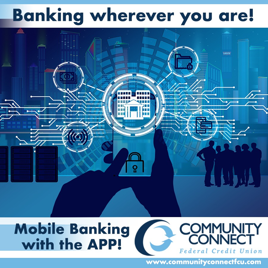 CommconnectFCU's tweet image. Banking wherever you are! communityconnectfcu.com #creditunion #community #titusville #onlinebanking