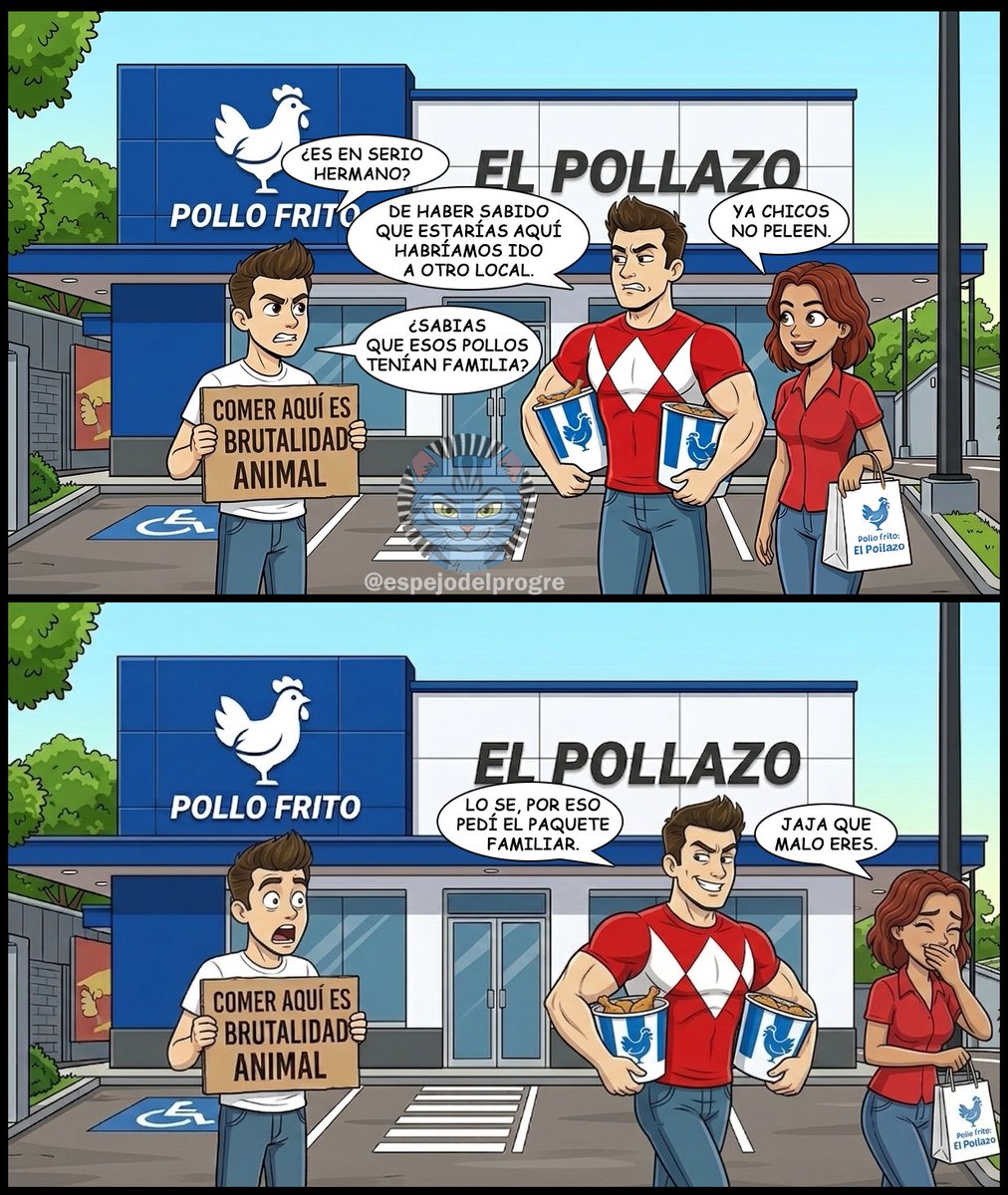 espejodelprogre's tweet image. Si bueno ¿Quien tiene hambre? (Y ya se que este meme es viejo pero tenia que hacer mi versión XD)

#vegano #meme #humor