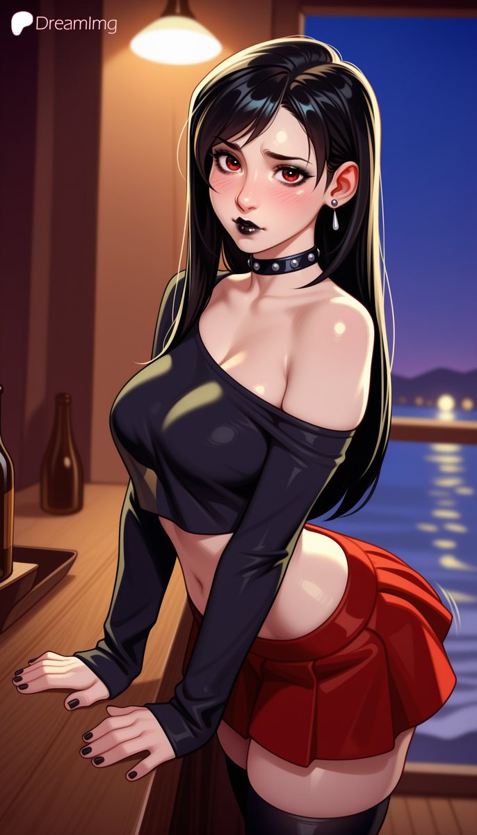 DreamImgDeux's tweet photo. Tifa Goth Girl | SFW https://t.co/GUyfTKvxZ1