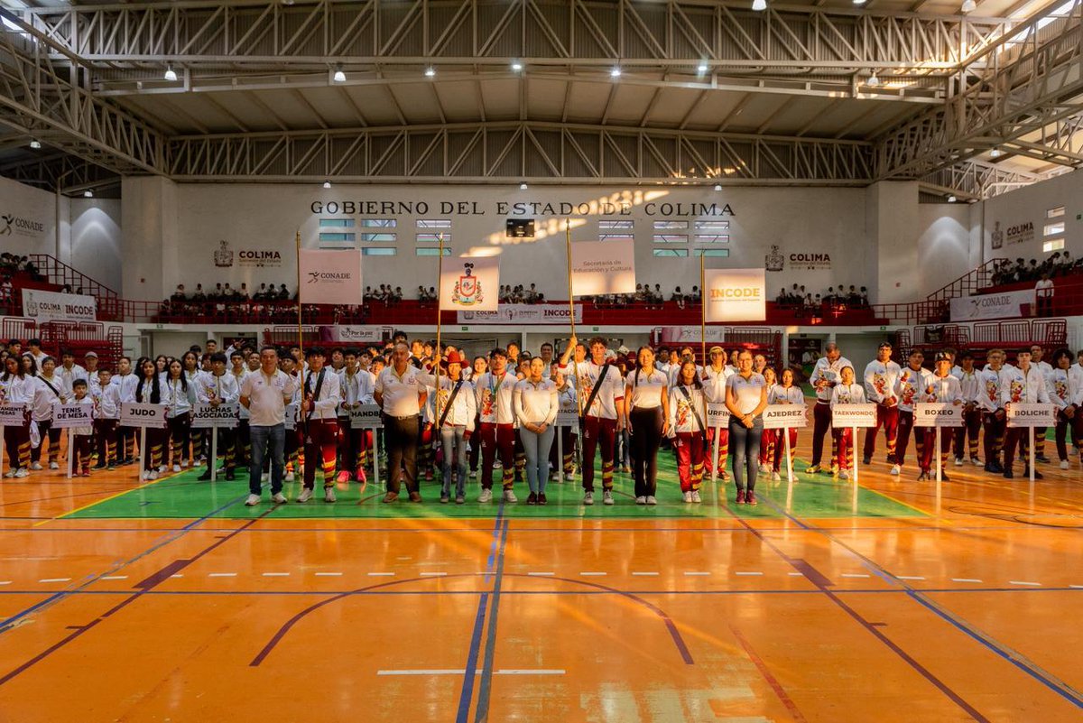 maxcortespress's tweet image. Indira Vizcaíno abanderó a deportistas que participan en la Olimpiada Nacional 2026

👉 No te lo pierdas, checa la nota:maxcortespress.com.mx/2026/04/indira…

#IndiraVizcaíno #Colima #GobiernoColima #Noticias #MaxCortésPress