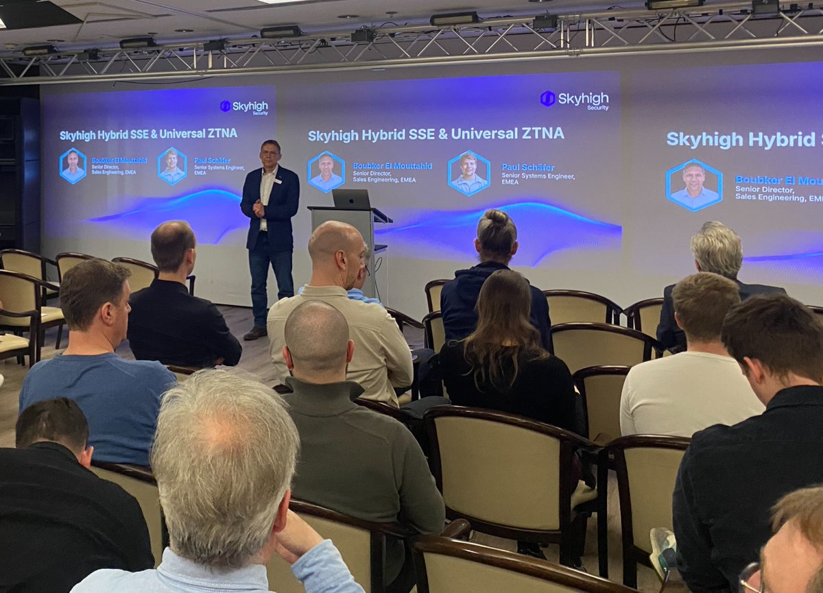 SkyhighSecurity's tweet photo. We just wrapped an incredible Customer Summit in Frankfurt 🇩🇪

Thank you to everyone who joined us and brought such thoughtful, honest conversations around protecting today’s hybrid enterprise.

We especially enjoyed the 'Ask Us Anything' session! 

#SkyhighSecurity #Event https://t.co/4KpBIEDbhW