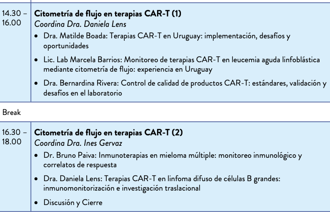 CatedraHemato's tweet photo. Paralelamente a las 4tas Jornadas Integradas de Hematología en el piso 15 @hcmquintela  se realizan desde el Laboratorio de Citometría de Flujo y Bología Molecular del @BasicoMedicina  las Jornadas de Citometría del Laboratorio a la Clínica @BrunoPaiva_UNAV @daniela220164 https://t.co/Y42EIVkbP6