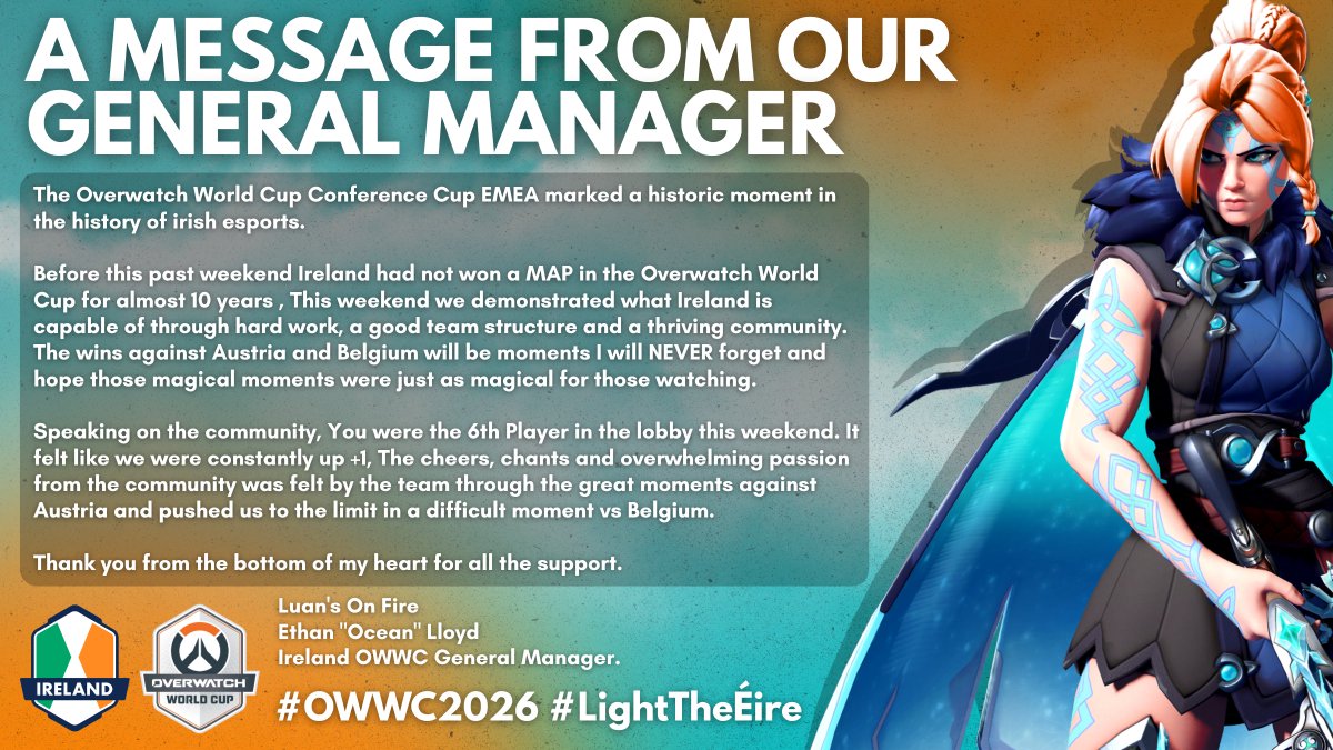 Ireland OWWC 🇮🇪 tweet media