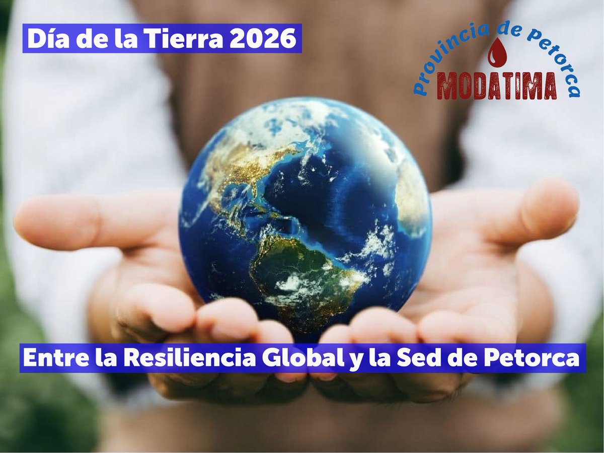 ModatimaPetorca's tweet photo. 🌎🌊Este 22 de abril de 2026, el Día de la Tierra nos obliga a dejar de lado la retórica romántica para enfrentar una verdad incómoda: el planeta no está "en peligro", nosotros lo estamos. 

👇Leer más....
https://t.co/HGDDVGUb8A https://t.co/8XSMEvE42i