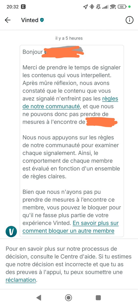 DaviOmelette's tweet image. @vinted incroyable votre algorithme ! La personne vend une contrefaçon en le mentionnant (ce qui est la seule action "loyable"). On est bien d'accord que la vente de contrefaçon est interdite non? C'est honteux! 
#Vinted #contrefacon