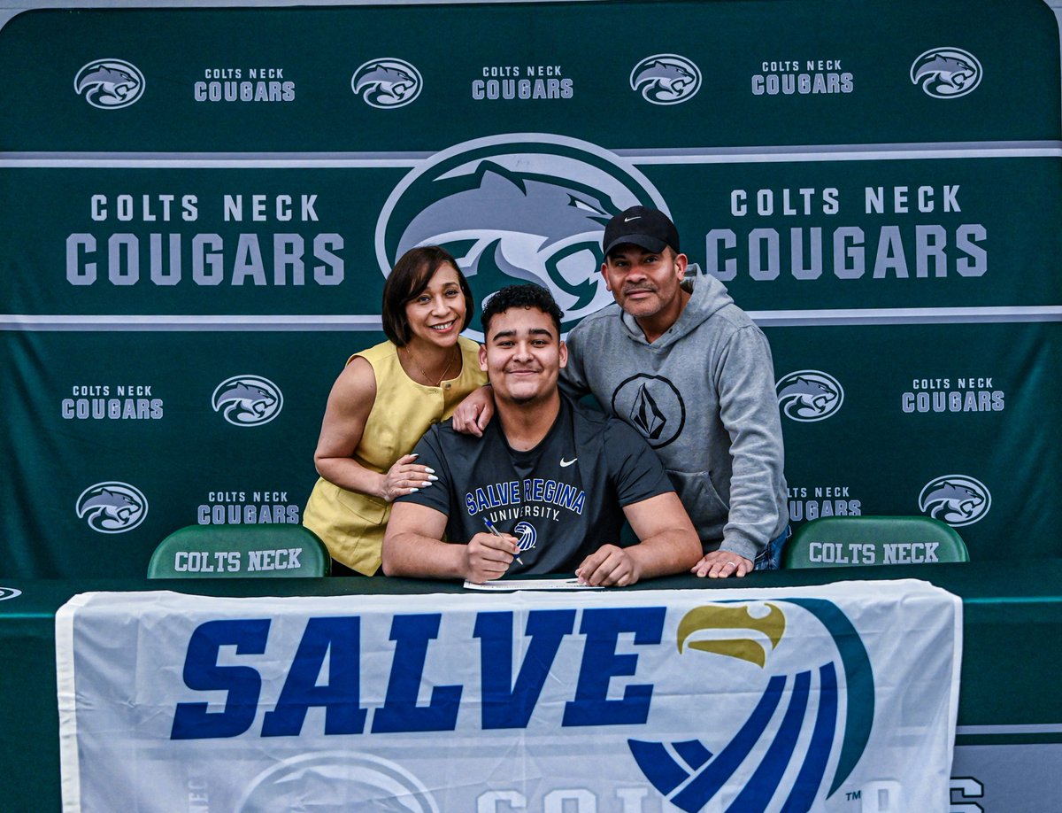 CNHSAthletics's tweet photo. Congratulations to Ryan Ugarte on his commitment to attend and play Football for Salve Regina! #CNHSSports #CougarPride #SigningDay https://t.co/xtP2wMKmH8