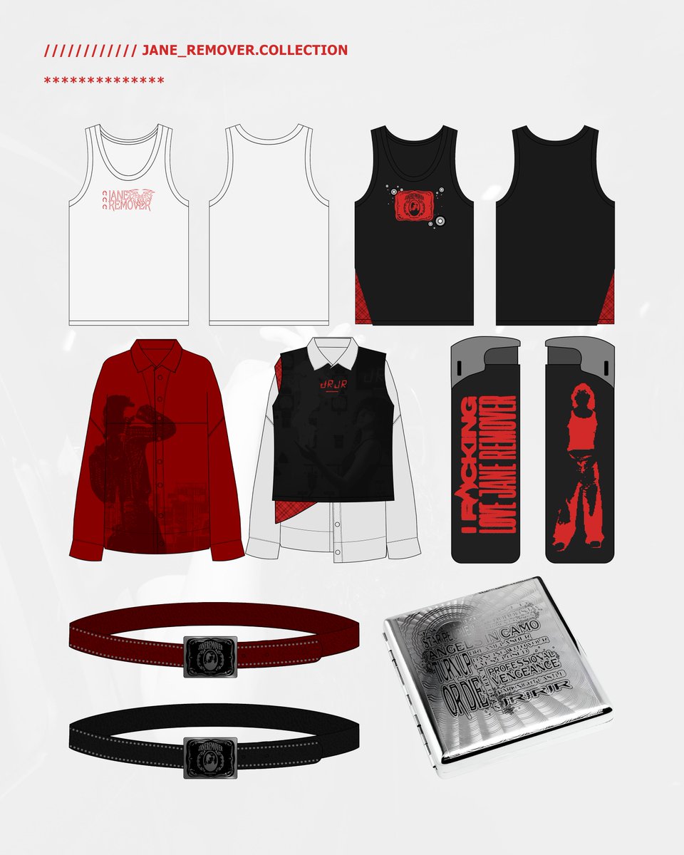 moonpsd_'s tweet photo. CONCEPT - Clothing collection inspired by some of the tracks from @janeremover  <3 https://t.co/ehL9ES155E