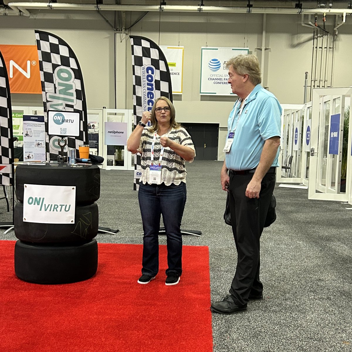 MyConectUS's tweet photo. The ConectUS Wireless team had a strong presence at Channel Partners last week, connecting with new and existing agents and engaging with industry professionals across the showroom floor.

Let us show you how to Rev-Up Your Revenue in 2026! https://t.co/YddJdRqaLM