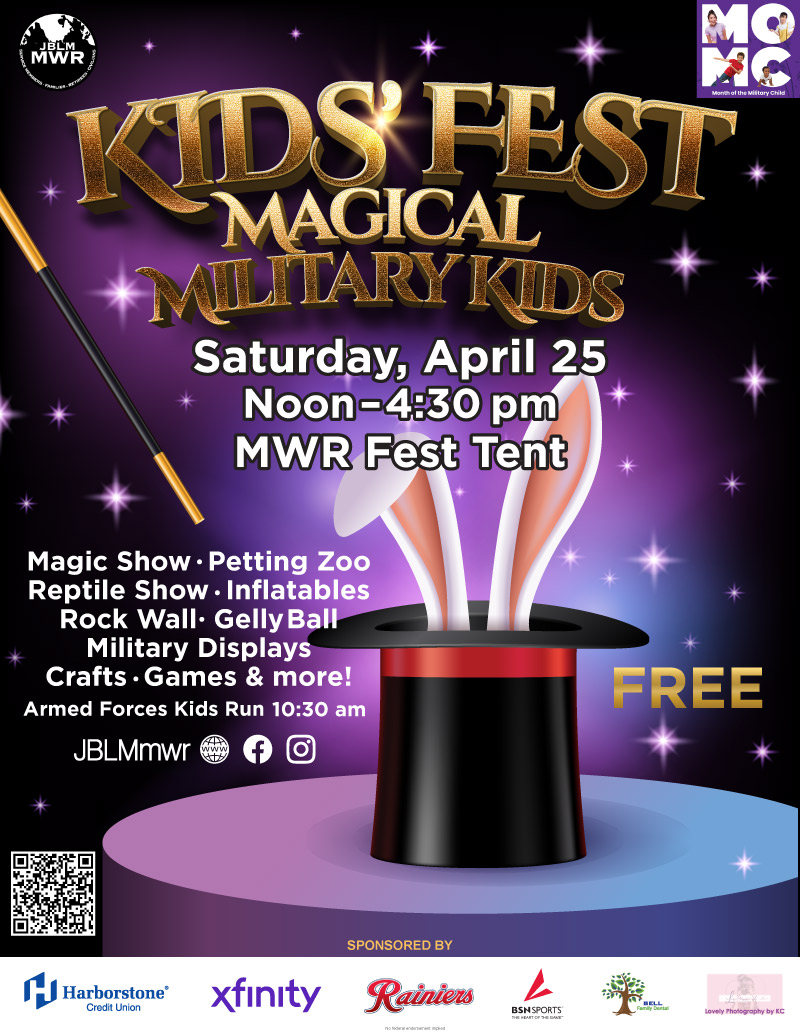 JBLMMWR's tweet photo. Join us for Kids' Fest this Saturday, April 25! Details: https://t.co/JeZcRq05qX https://t.co/PnEEZOFFzg