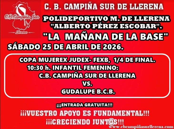 C. B. CAMPIÑA SUR DE LLERENA tweet media