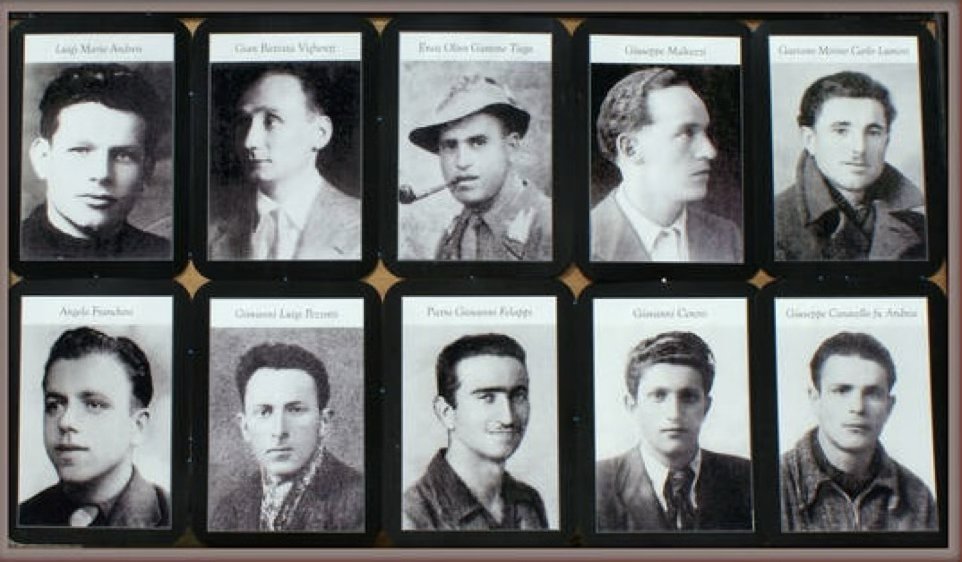 ANPIRomaPosti's tweet image. Il #27aprile 1945 presso #RiodengoSaiano (#BS), un reparto di #SS italiane comandate dall'altoatesino #AloisThaler, mentre i tedeschi battevano in ritirata, fucilarono dieci #patrioti precedentemente arrestati e duramente seviziati.I corpi vennero ritrovati il giorno dopo.