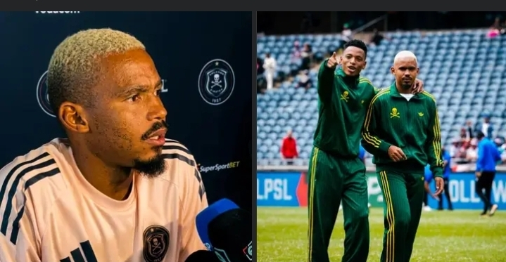 MrksPSLClub's tweet photo. 🚨𝐎𝐬𝐰𝐢𝐧 𝐀𝐩𝐩𝐨𝐥𝐥𝐢𝐬🎙️”I was influenced by Relebogile Mofokeng to join Orlando Pirates and not Chiefs

Relebohile Mofokeng is my club roommate.

My communication with Rele started before I even came to Orlando Pirates, he convinced me to join Orlando Pirates and not Kaizer Chiefs.

We spoke a lot and when I came to Pirates we started being roommates and that’s where the relationship grew.

In the room we always talk about football, what we can do better, what we lack on, what we can improve on and the good thing is we always manage to take some information that we speak about to the team and also other gents in their rooms, they always share with us what we can improve in the game that’s the most important thing that we share things amongst each other.”

#OnceAlways