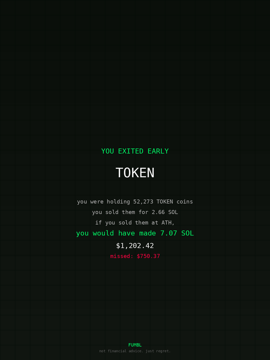 sorinacarolina's tweet image. used fumbledbags.com to see how much i missed out on $BNB bro actually gonna crash out                               

ANVVbpgRvuWMoTvkTf2qpxaxbocLCgfhRwysZZxGcmKb
#metamask 
#simple