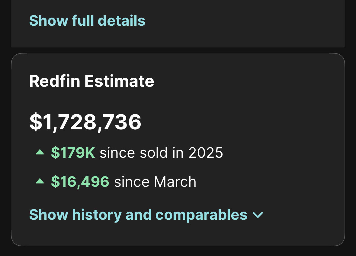 think like a real estate appraiser tweet media
